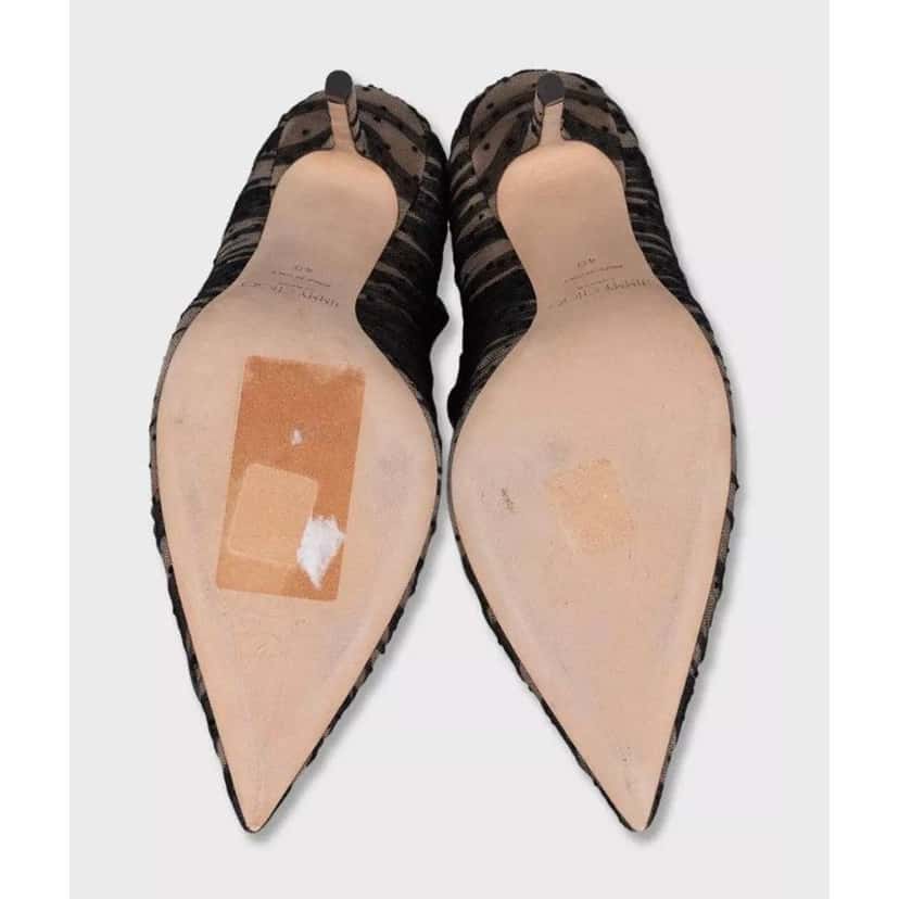 Jimmy Choo Mesh Pointed Toe Pumps MultiColor Leather Very good condition - Box View