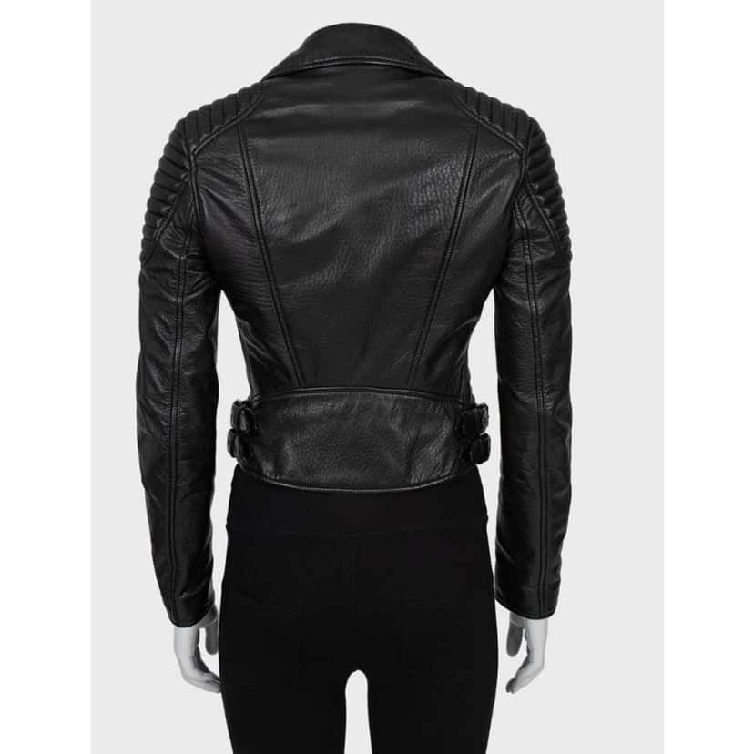 Tom Ford Quilted Jacket Black Leather Very good condition - Inside View