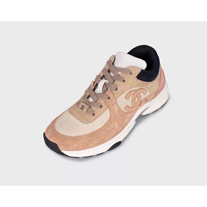 Chanel Sneakers Black Suede Very good condition - Inside View