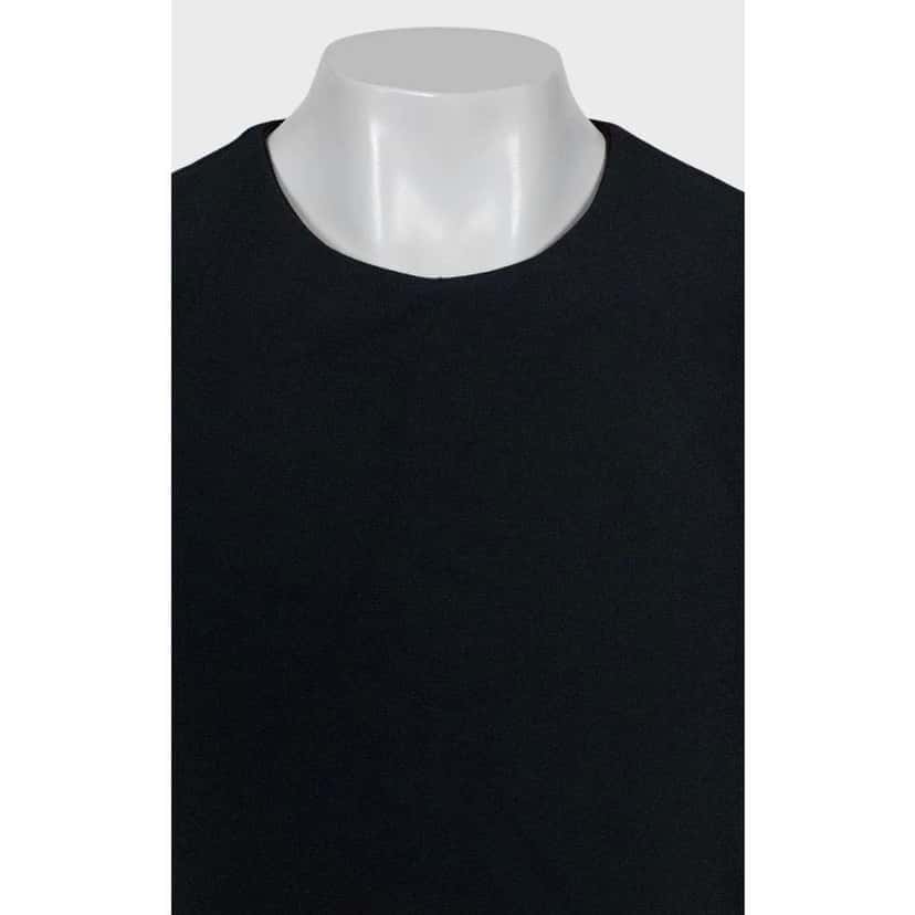 Celine Pleated Dress Black Silk Very good condition - Model View