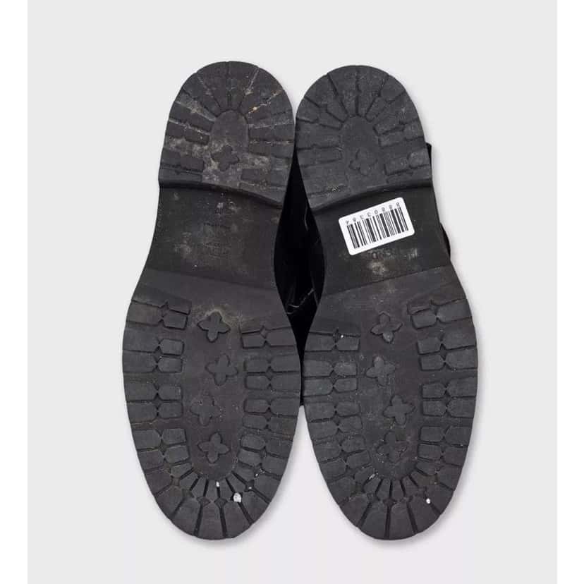 Fendi Over the Knee Boots Black Leather Good condition - Box View