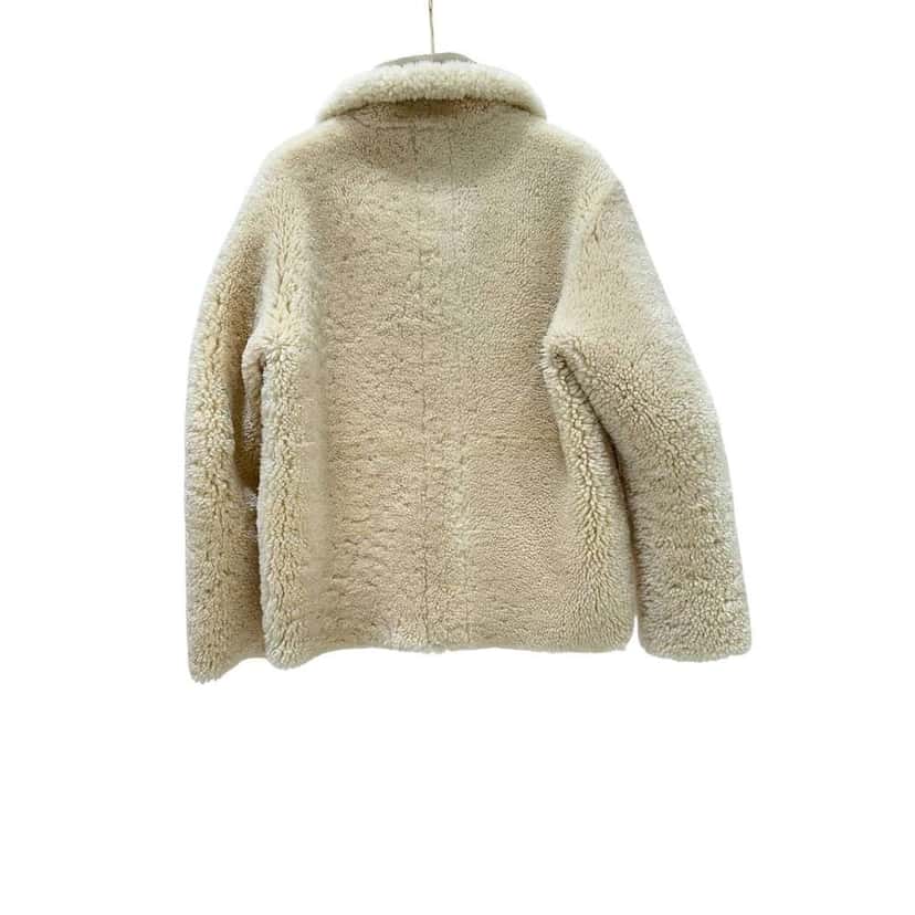 Bottega Veneta Luxurious 2 Way Jacket Black Shearling Very good condition - Model View