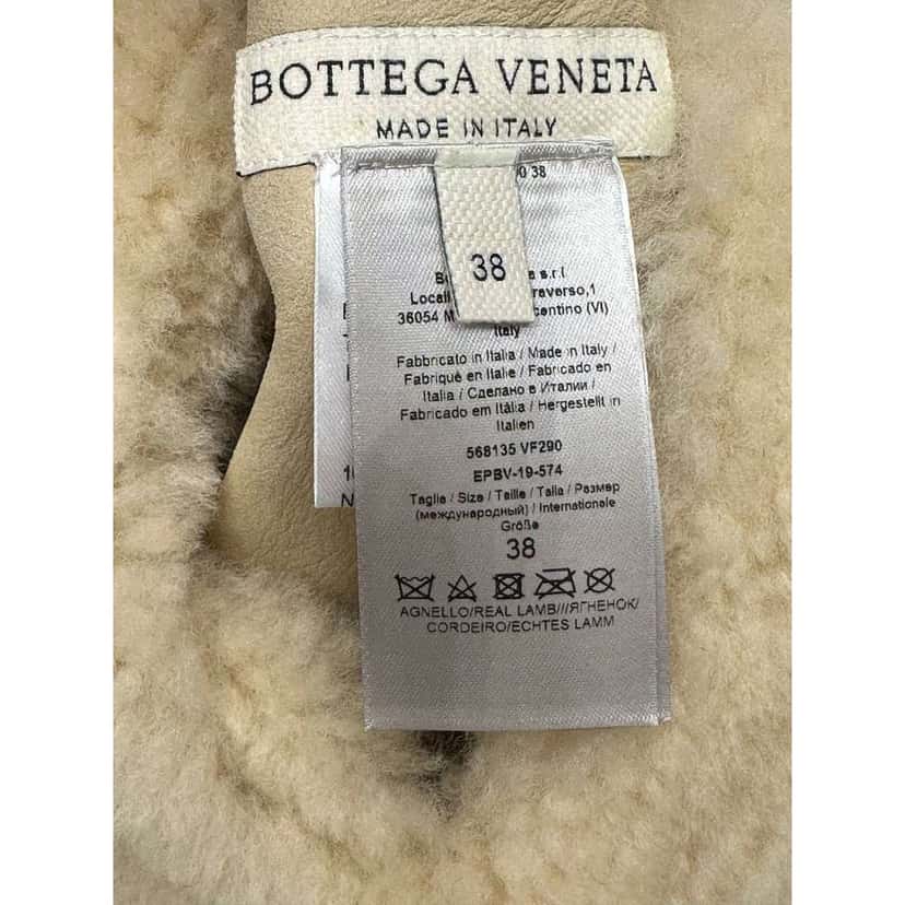 Bottega Veneta Luxurious 2 Way Jacket Black Shearling Very good condition - Box View