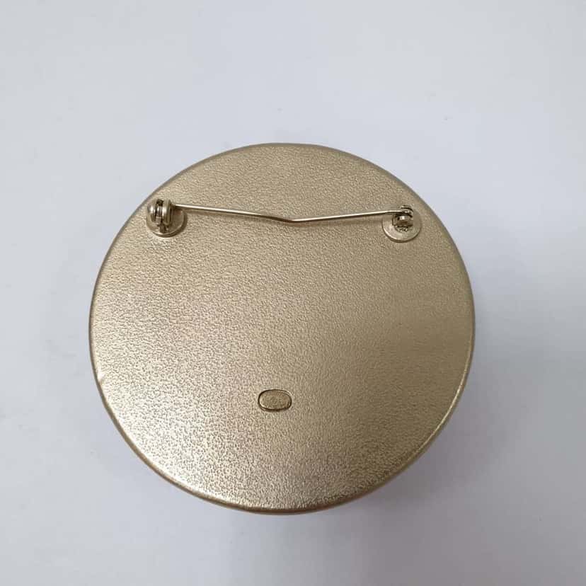 Chanel First Perfume Bottle Clear Brooch Black Very good condition - Inside View