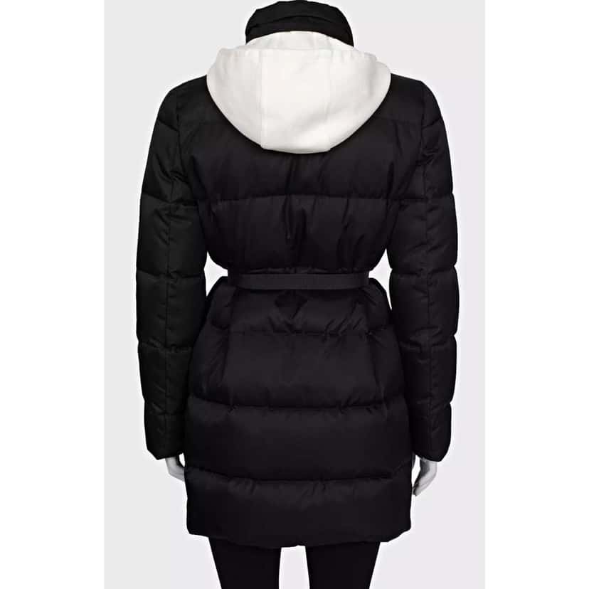Miu Miu Gabardine Oversized Puffer Jacket Black Good condition - Inside View