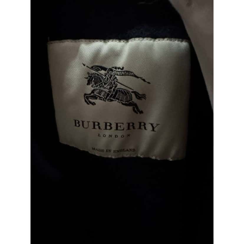 Burberry Double Breasted Trench Coat White Cotton Very good condition - Box View