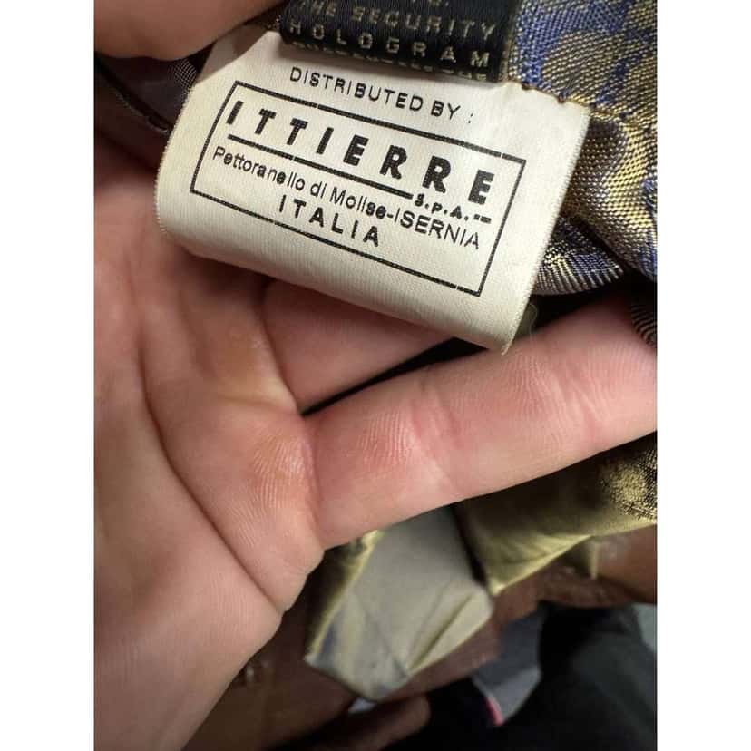 Roberto Cavalli Just Cavalli Button Down Brown Leather Very good condition - Box View