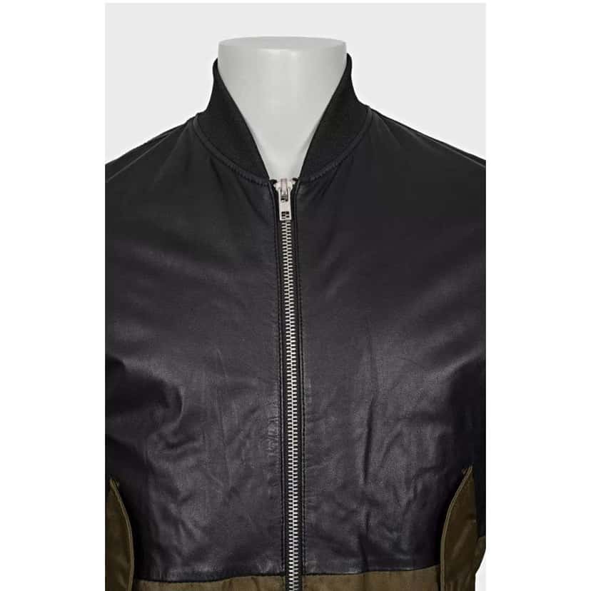 Alexander Mcqueen McQ Faux Jacket Black Very good condition - Model View