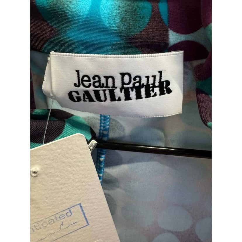 Jean Paul Gaultier Printed Bodycon Dress MultiColor Cotton Never worn, with tag - Box View