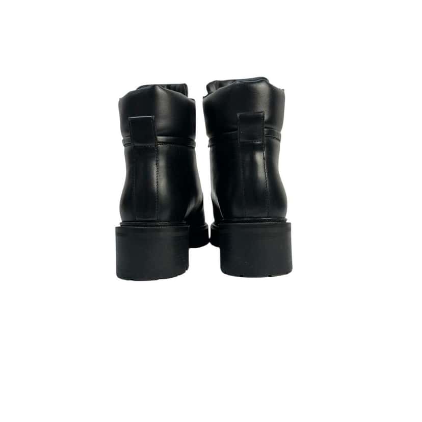 Balmain Army Ranger Zip Boots Black Leather Very good condition - Box View