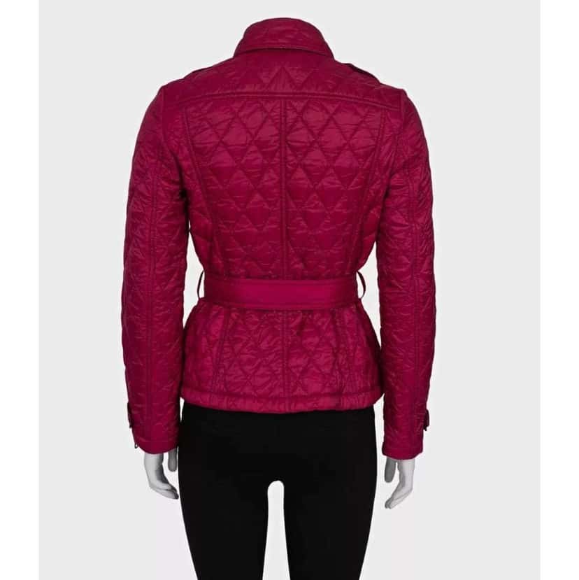 Burberry Fitted Jacket Pink Very good condition - Inside View