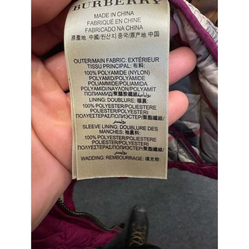 Burberry Fitted Jacket Pink Very good condition - Box View