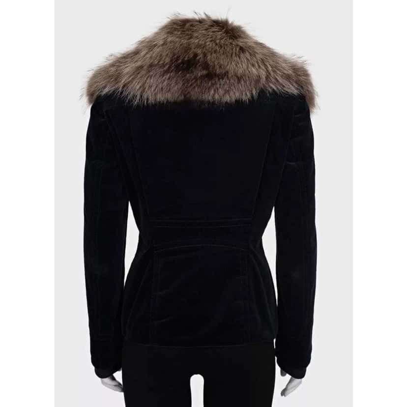 Gucci Zip Jacket Blue Velvet Very good condition - Inside View