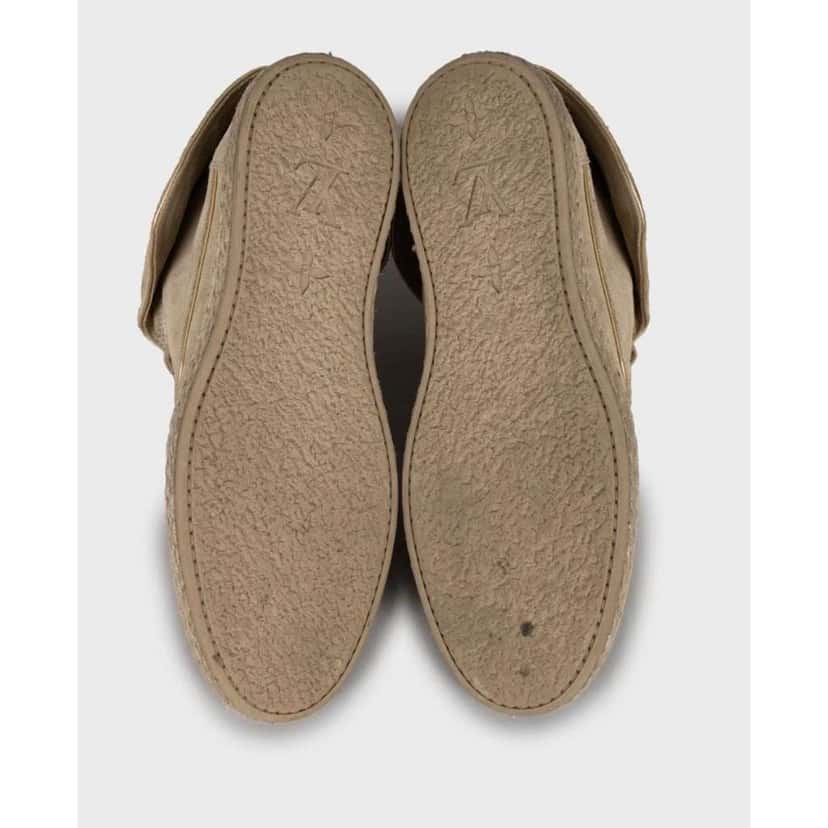 Louis Vuitton Empreinte Lace Up Booties Beige Leather Good condition - Box View