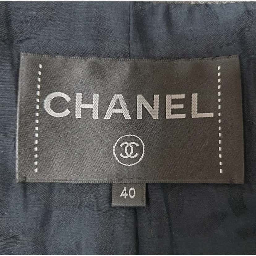 Chanel 2018 Lambskin Biker Jacket Black Leather Very good condition - Model View