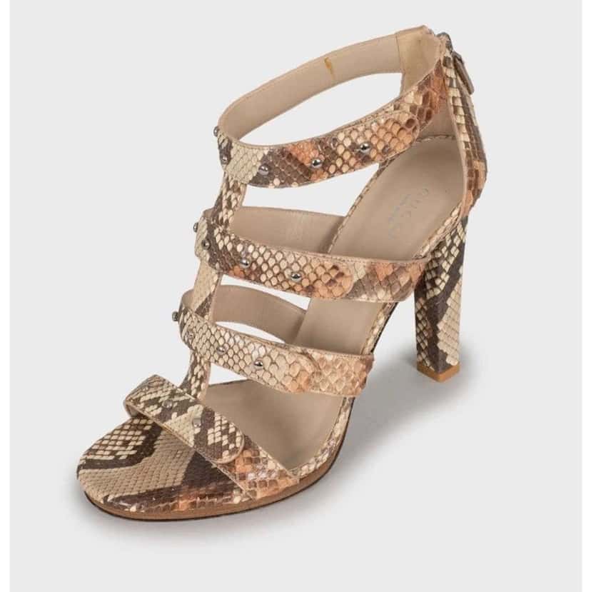 Gucci High Heel Sandals Brown Leather Very good condition - Inside View