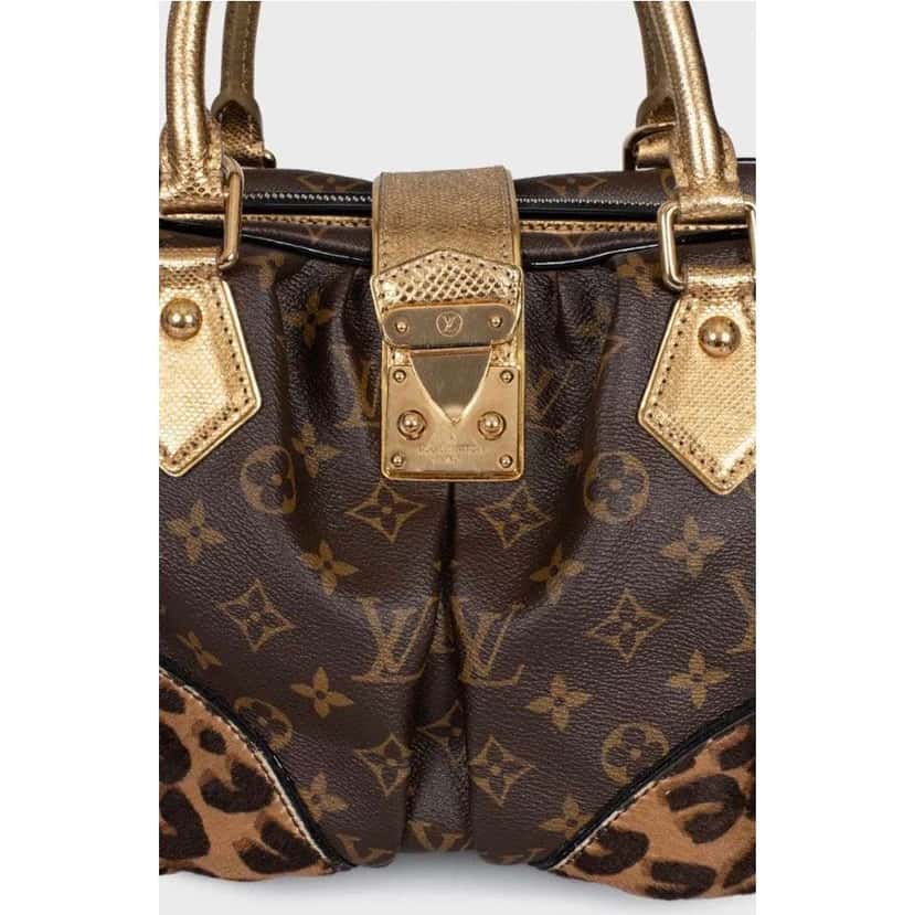 Louis Vuitton Adele Tote Bag Brown Leather Very good condition - Box View