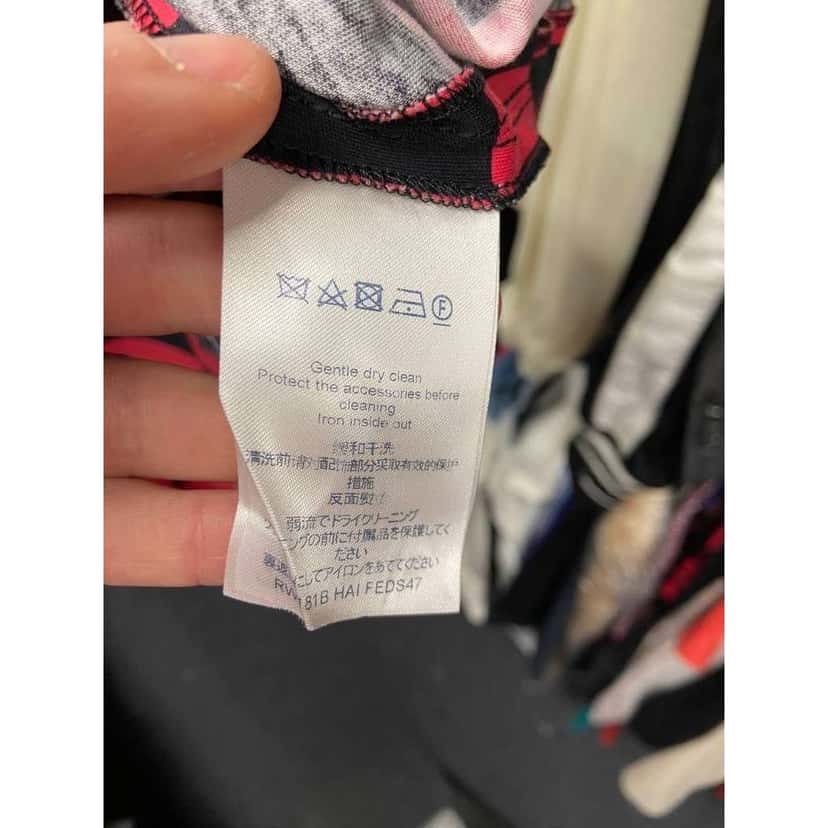 Louis Vuitton Monogram Check Dress Black Cotton Very good condition - Box View