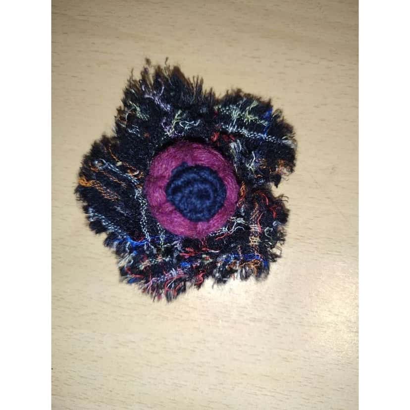 Chanel Fall 2013 RTW Raw Edge MultiColor Good condition - Model View