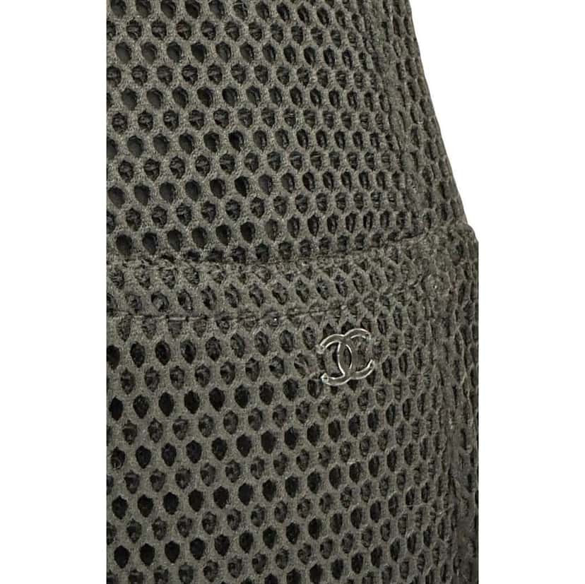 Chanel Skirt Suit Black Tweed Very good condition - Box View