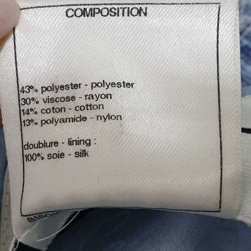 Chanel Fantasy Fringed Dress Spring 2015 Black Tweed Very good condition - Model View