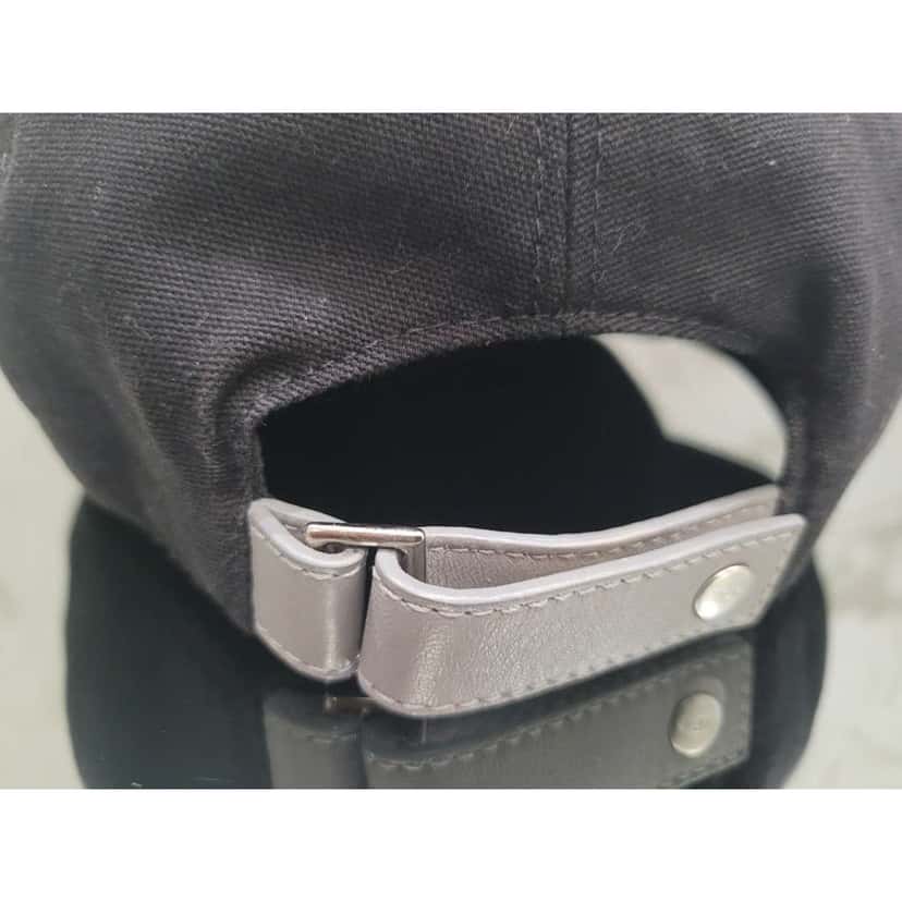 Dior Logo Print Baseball Cap Black Cotton Very good condition - Inside View