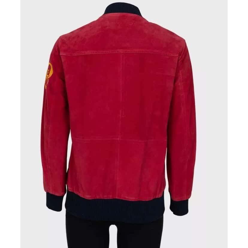Valentino Garavani Valentino Spa Embroidered Jacket / Red Leather Very good condition - Inside View