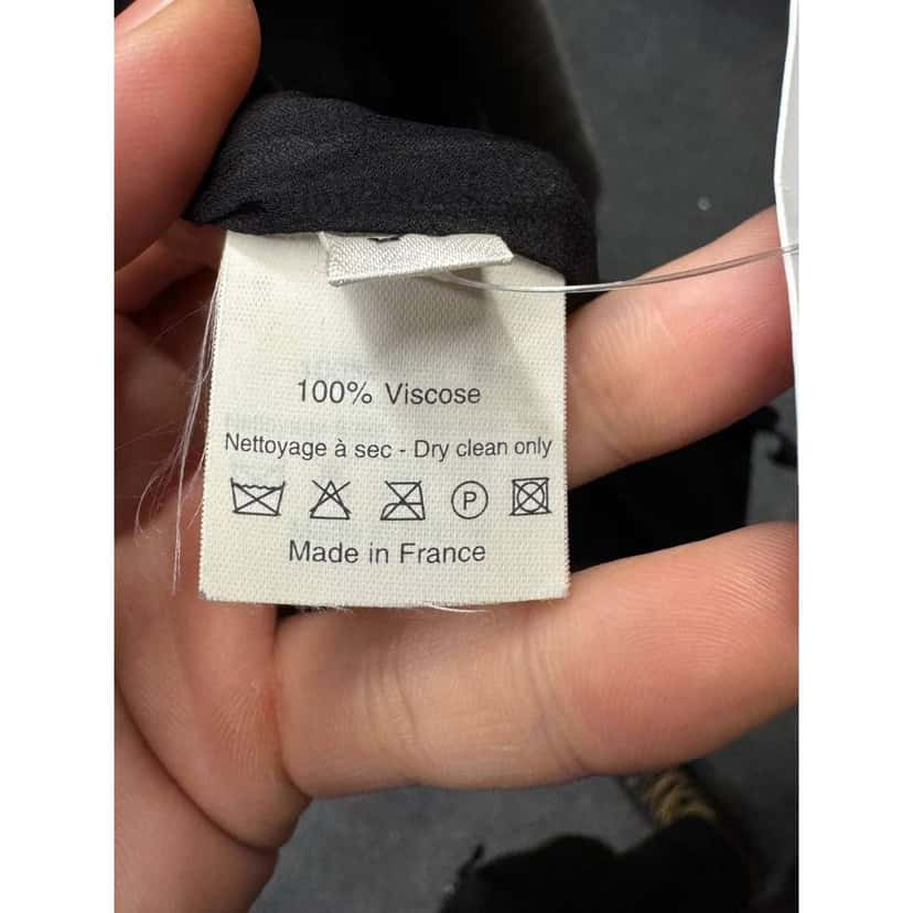 Lanvin Viscose Maxi Dress Black Cotton Very good condition - Box View