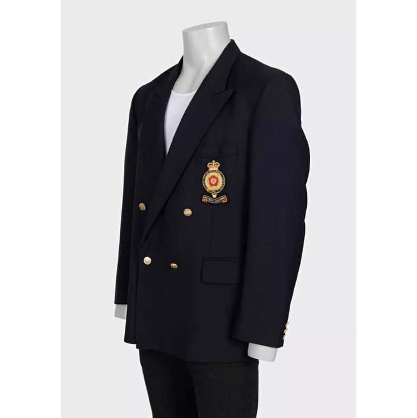 Dior Jacket Blue Wool Very good condition - Back View