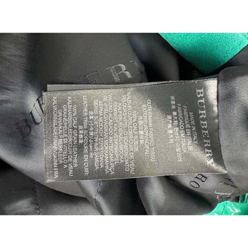 Burberry Prorsum Dégradé Trench Coat Black Suede Very good condition - Box View