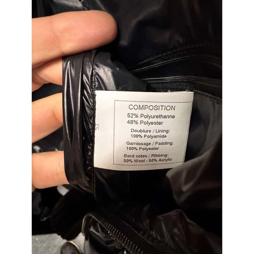 Chanel Fall 2011 Polyurethane Fitted Jacket Black Very good condition - Box View