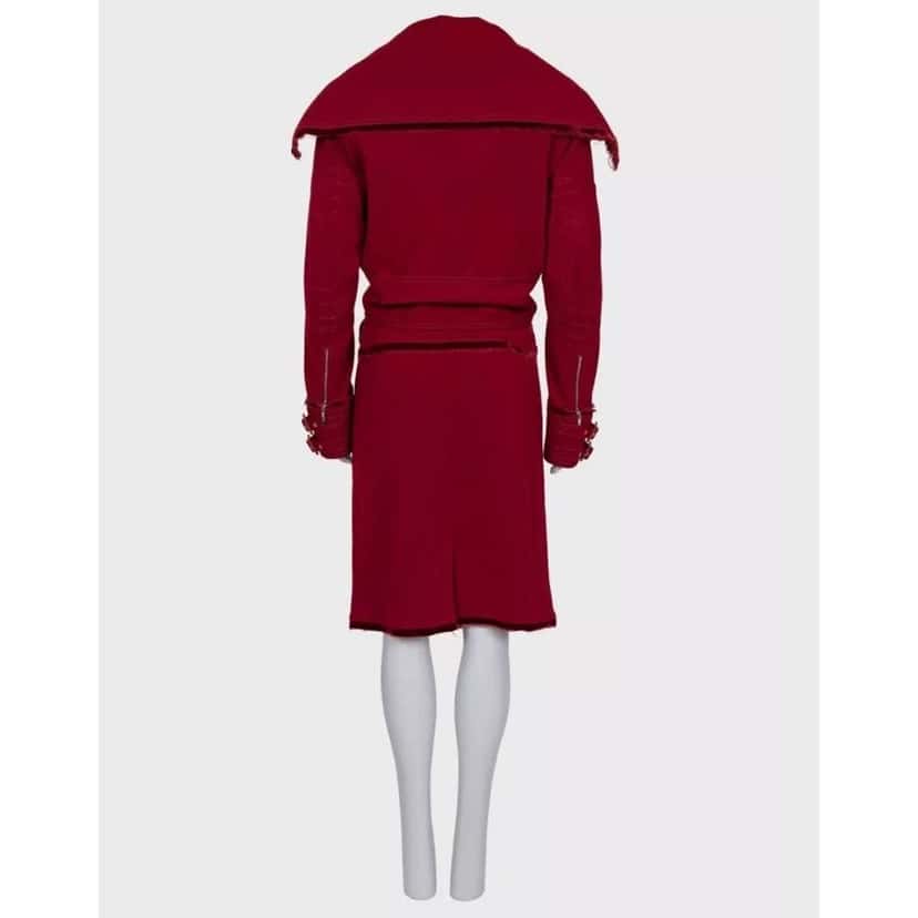 Dior Christian Blend Costume Set Tank Red Silk Very good condition - Inside View