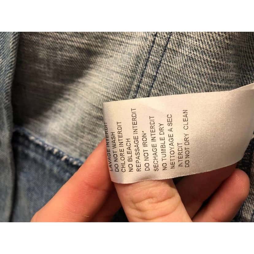 Balmain Jacket with Hardware Blue Cotton Very good condition - Box View