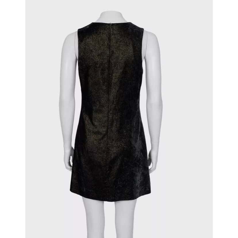 Versus Versace Fitted Dress Black Cotton Good condition - Inside View