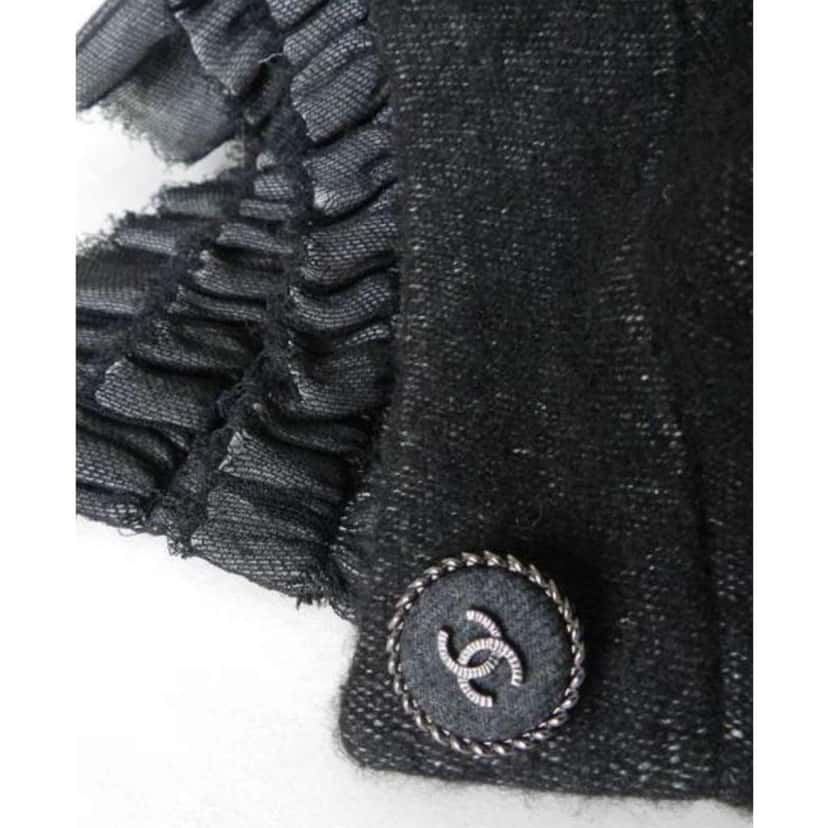 Chanel 2013 Cropped Jacket Black Cotton Never worn, with tag - Box View