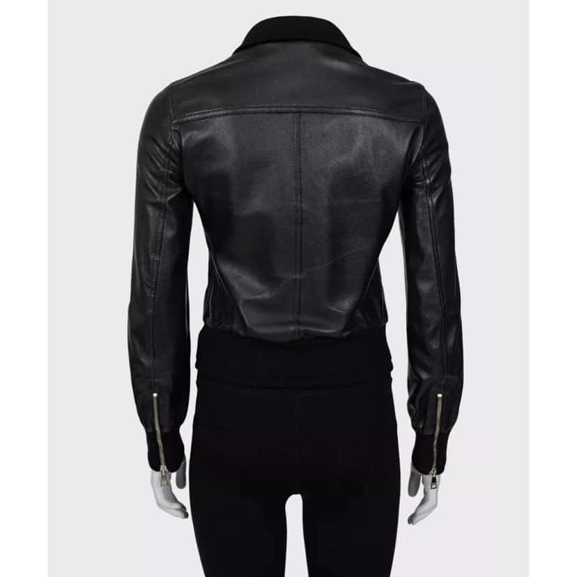 Dolce & Gabbana Jacket Black Leather Very good condition - Inside View