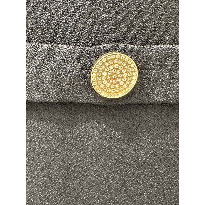 Celine Long Timeless Dress Black Cotton Very good condition - Model View