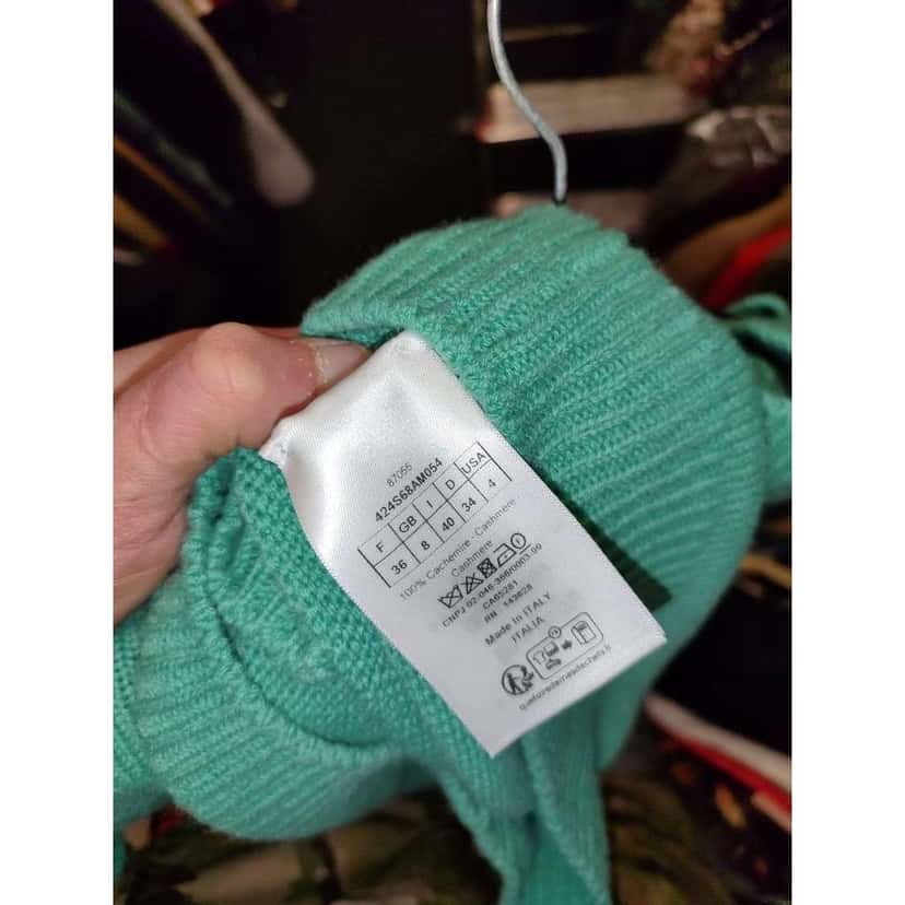 Dior Christian Signature Top Green Cotton Very good condition - Box View