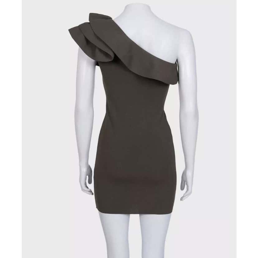 Valentino Garavani Valentino Ruffle Accent Dress Green Very good condition - Inside View