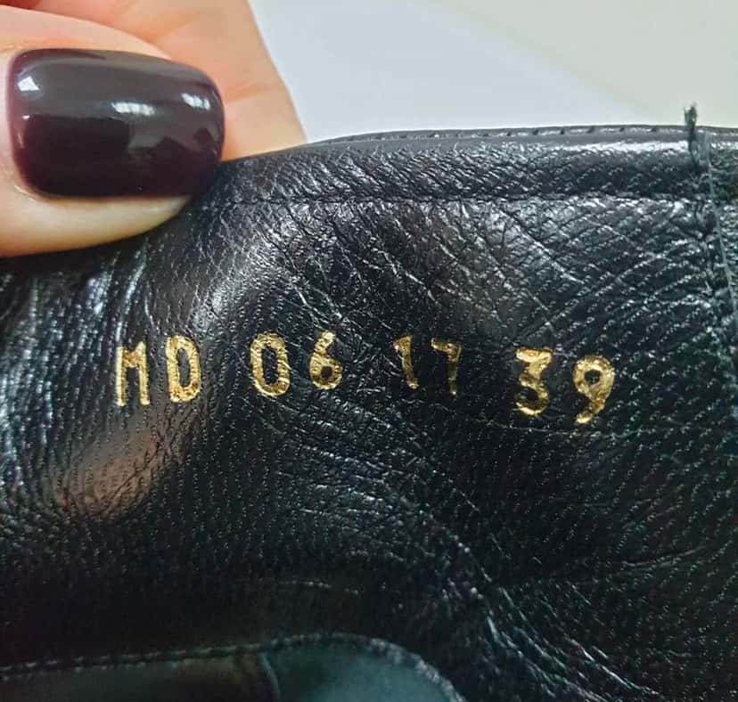 Dior Christian Ties Heels Booties Black Leather Very good condition - Box View