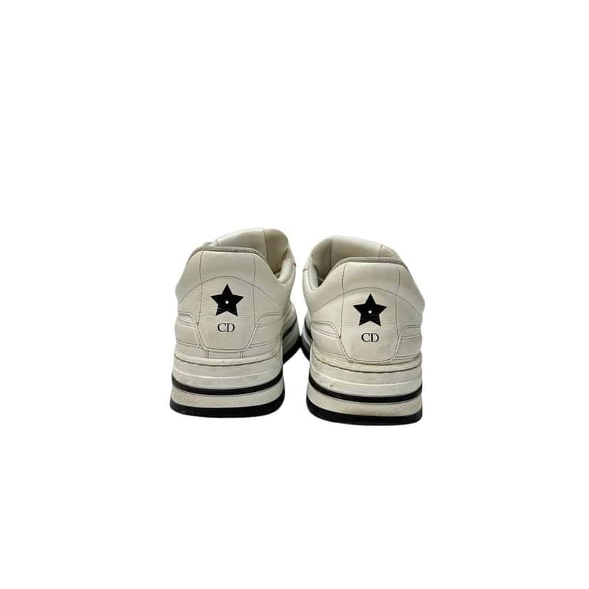 Dior Christian D Freeway Sneakers Black Leather Very good condition - Inside View