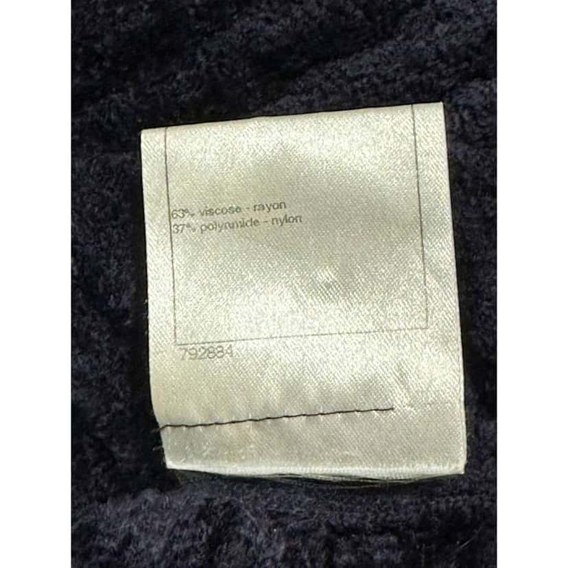 Chanel Anthracite Viscose Shanghai Knit Dress Grey Very good condition - Box View