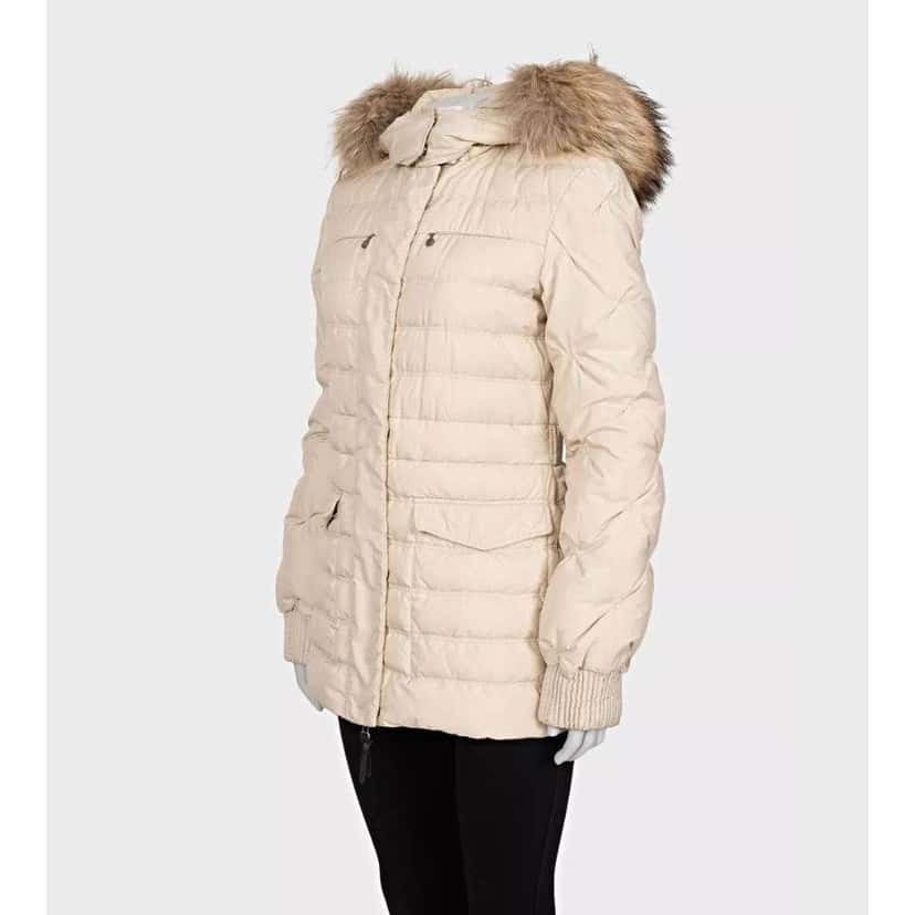 Just Cavalli Down Coat White Very good condition - Back View