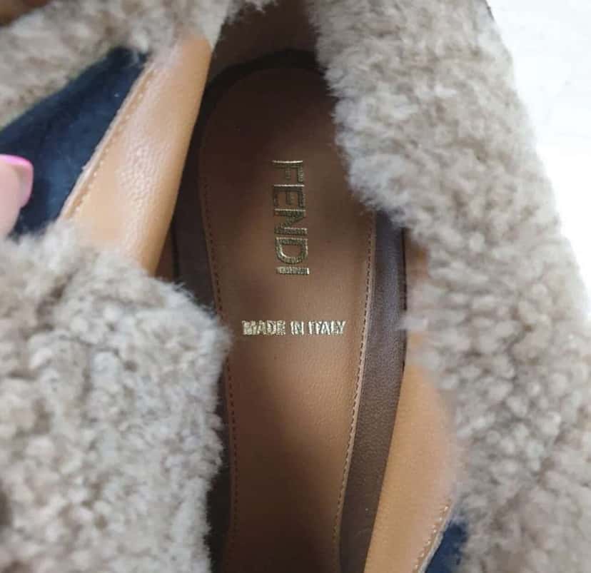 Fendi Heels Brown Leather Very good condition - Box View