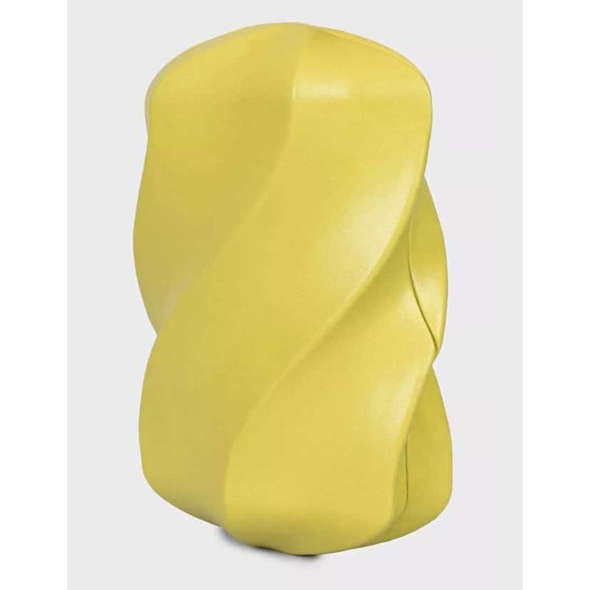 Bottega Veneta Whirl Clutch Bag Green Leather Very good condition - Back View