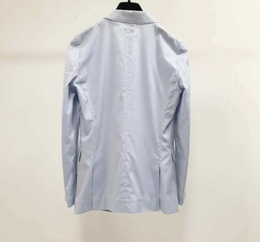 Gucci Light Jacket Blue Cotton Very good condition - Model View