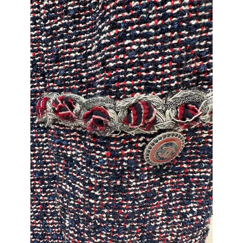 Chanel 2016 Spring Vest Black Tweed Very good condition - Box View