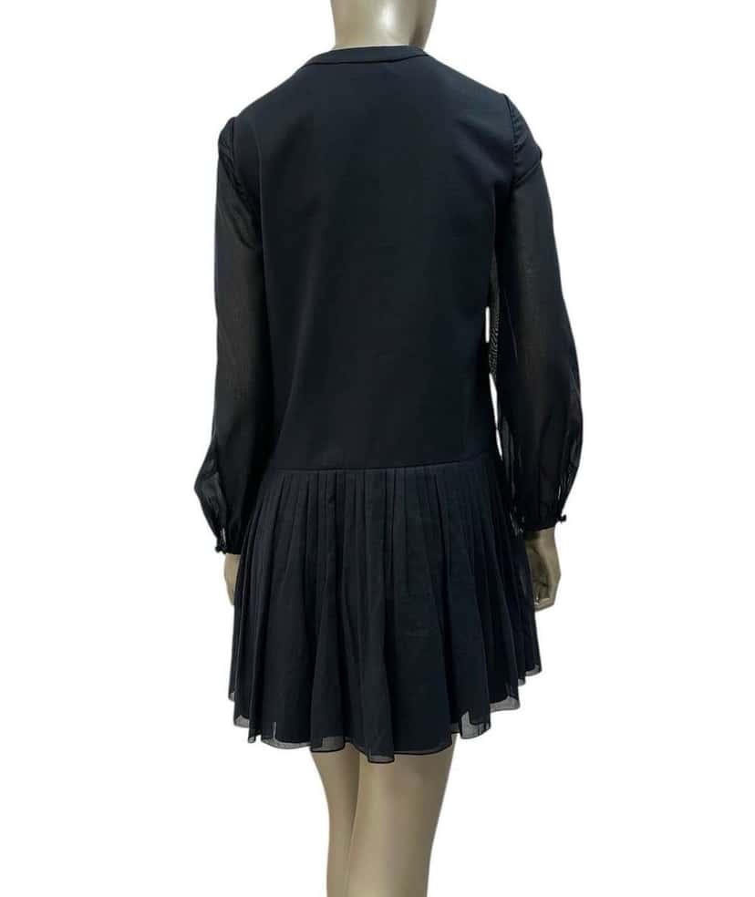 Saint Laurent Mid length dress Black Cotton Very good condition - Inside View
