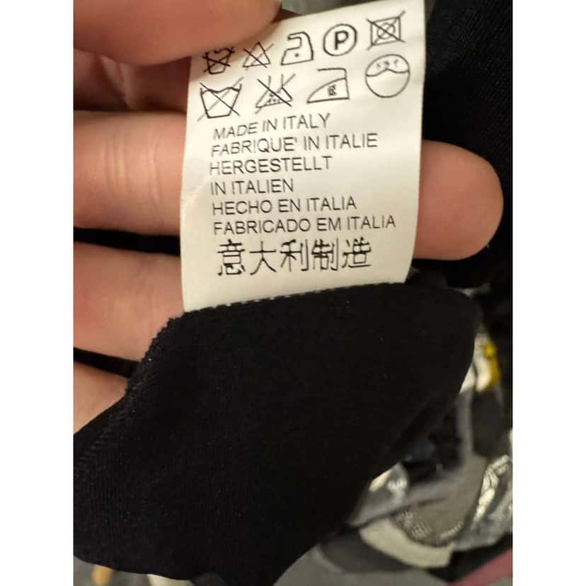 Valentino Garavani Valentino Bow Rhinestone Dress Black Cotton Very good condition - Box View