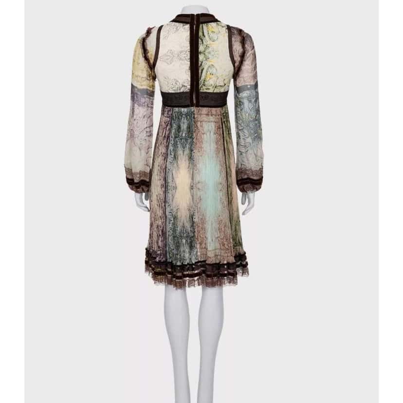 Jean Paul Gaultier Trim Dress Black Silk Very good condition - Inside View